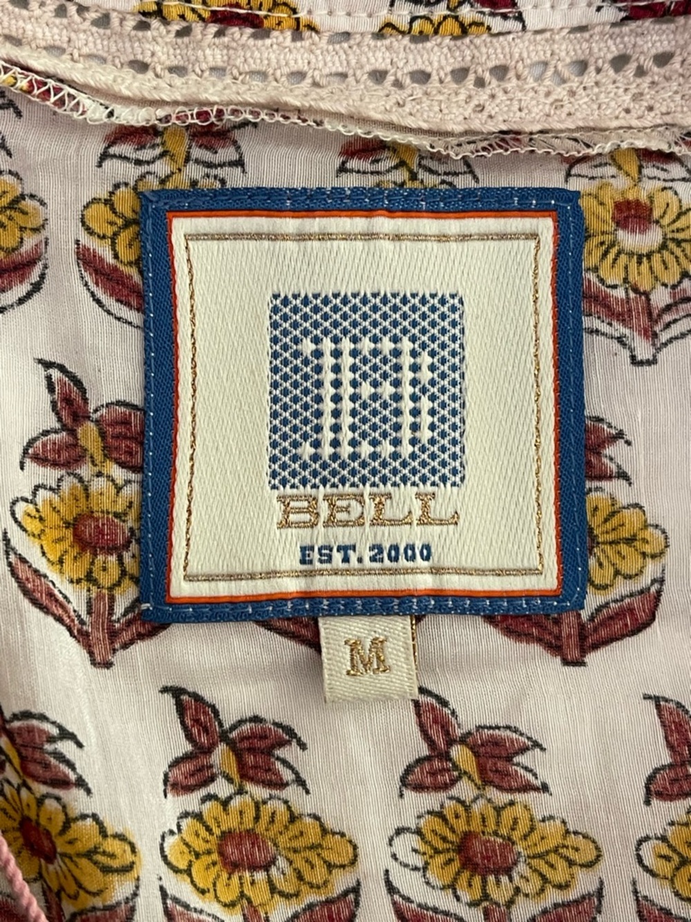 Bell By Alice Bell Maxi Dress size Medium Boho Chic Floral Festival - Picture 5 of 10